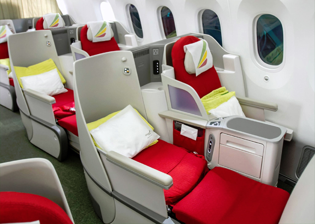 ethiopian airlines 777 business class