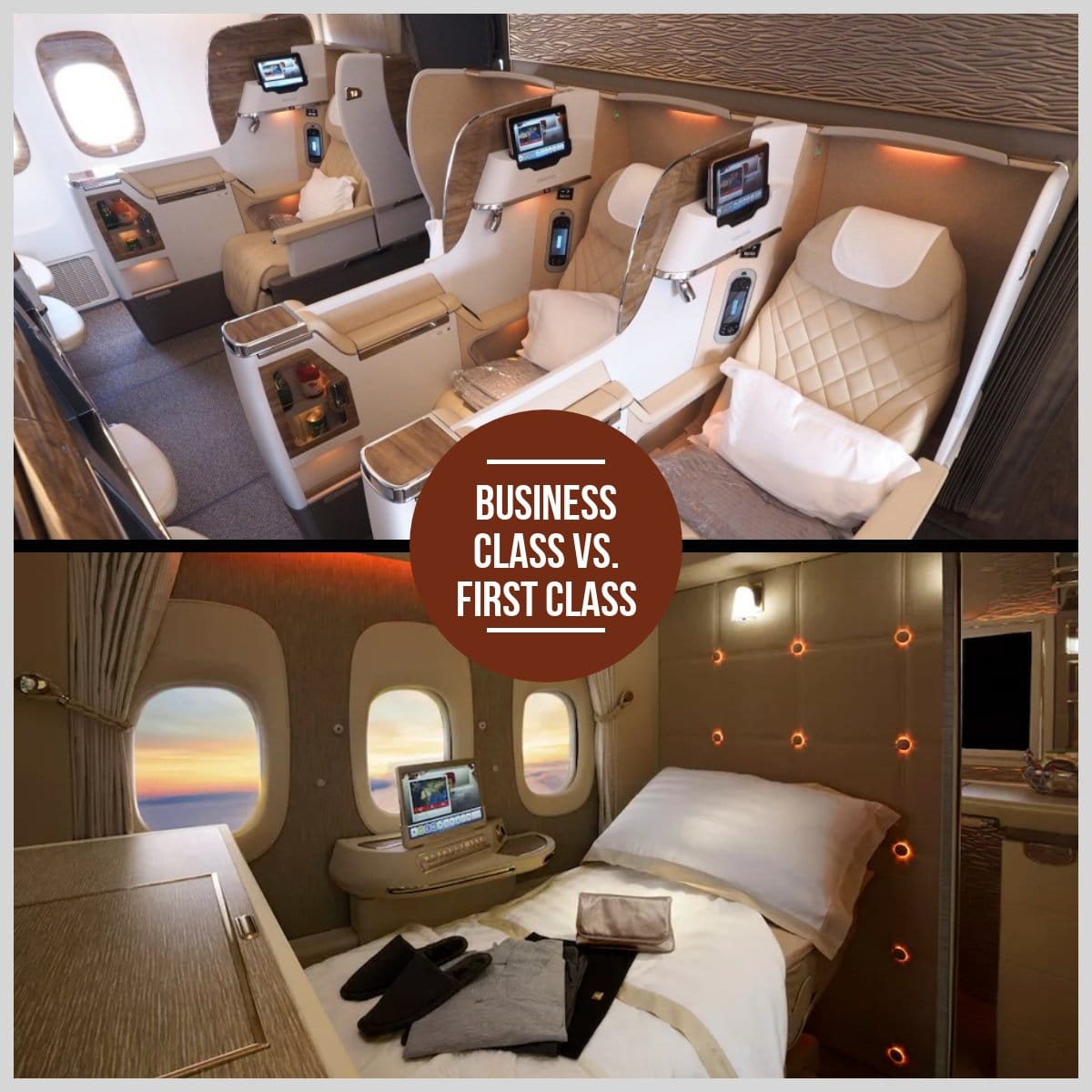 Business vs first class